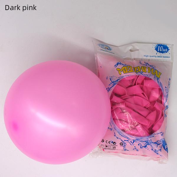 10-Inch Retro Transparent Wedding & Birthday Balloon Set