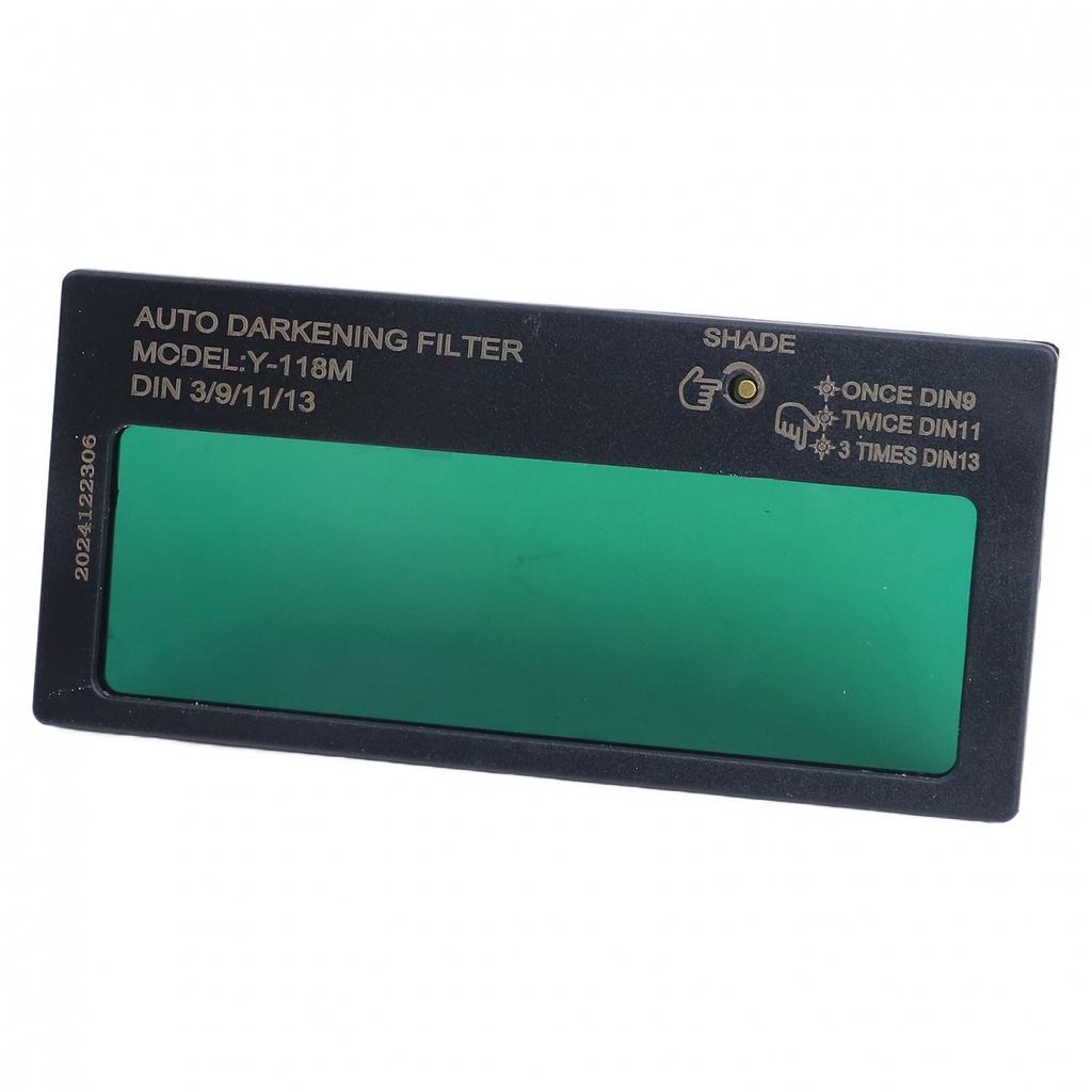 Automatic Dimming Welding Lens with High Transmittance and Sensitivity Probe