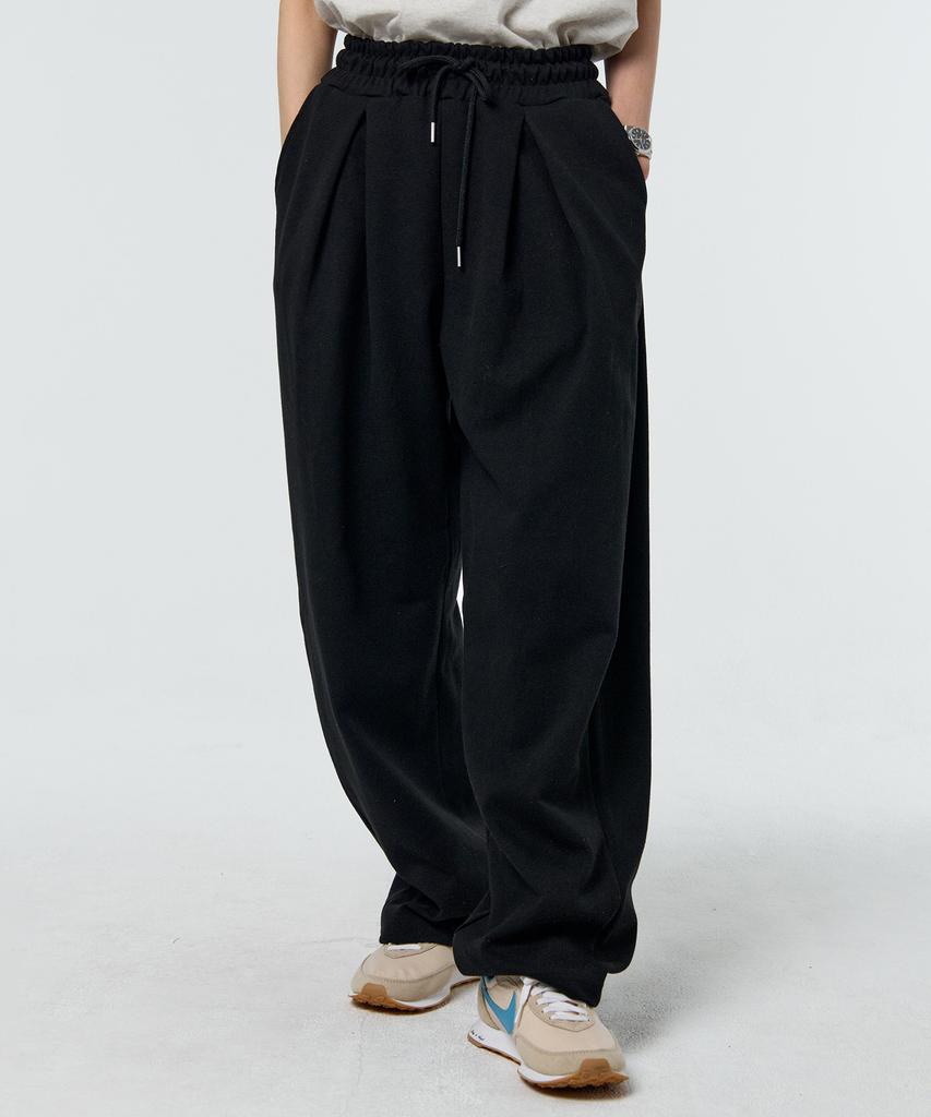PAPERBOY Double-Pleated Wide Oversized Sweatpants 5 Colors
