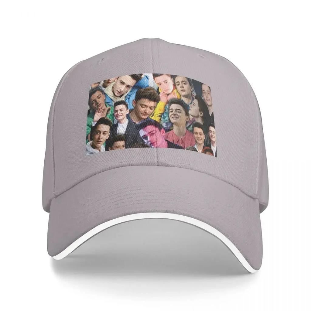 noah schnapp collage Baseball Cap Winter hat Luxury Unisex Hat Hat Luxury Brand Anime Unisex Womens
