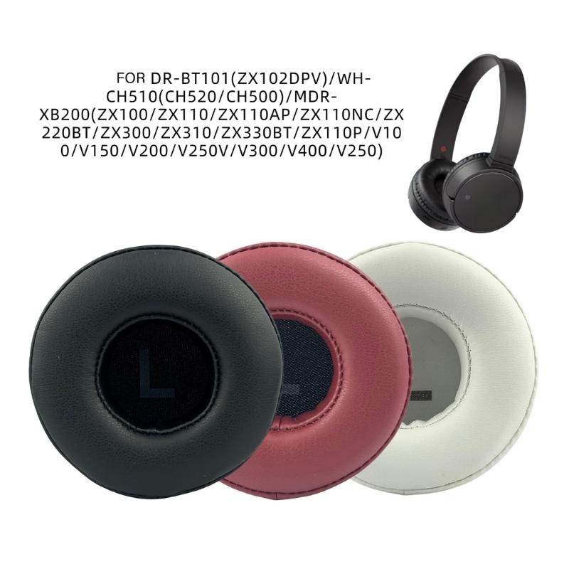 Soft Protein Ear Cushions For Extended Comfort Perfect Fit for WHCH500/CH510/CH520,MDRZX100/ZX110/ZX110NC Headphones
