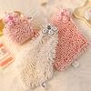 1pcs Hand Towel Hanging Creative Cute Thick Absorbent Quick Drying Handkerchief for Kitchen and Bathroom Towels for Home Use