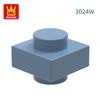 Non-Toxic 549Pcs/Lot 3024W 1X1 Double Cylinder Block Moc Color Accessories Compatible With Brick Diy Children'S Toy S1355