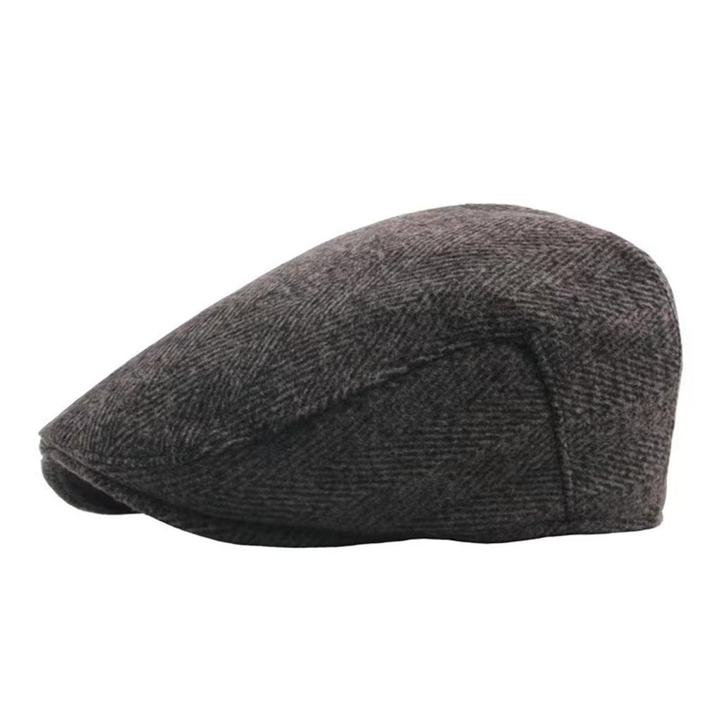 Unisex Artist Beret Hat Retro Peaked Cap Warm Newsboy Caps Autumn Winter Outdoor Leisure Hats Travel Accessories for Women Men