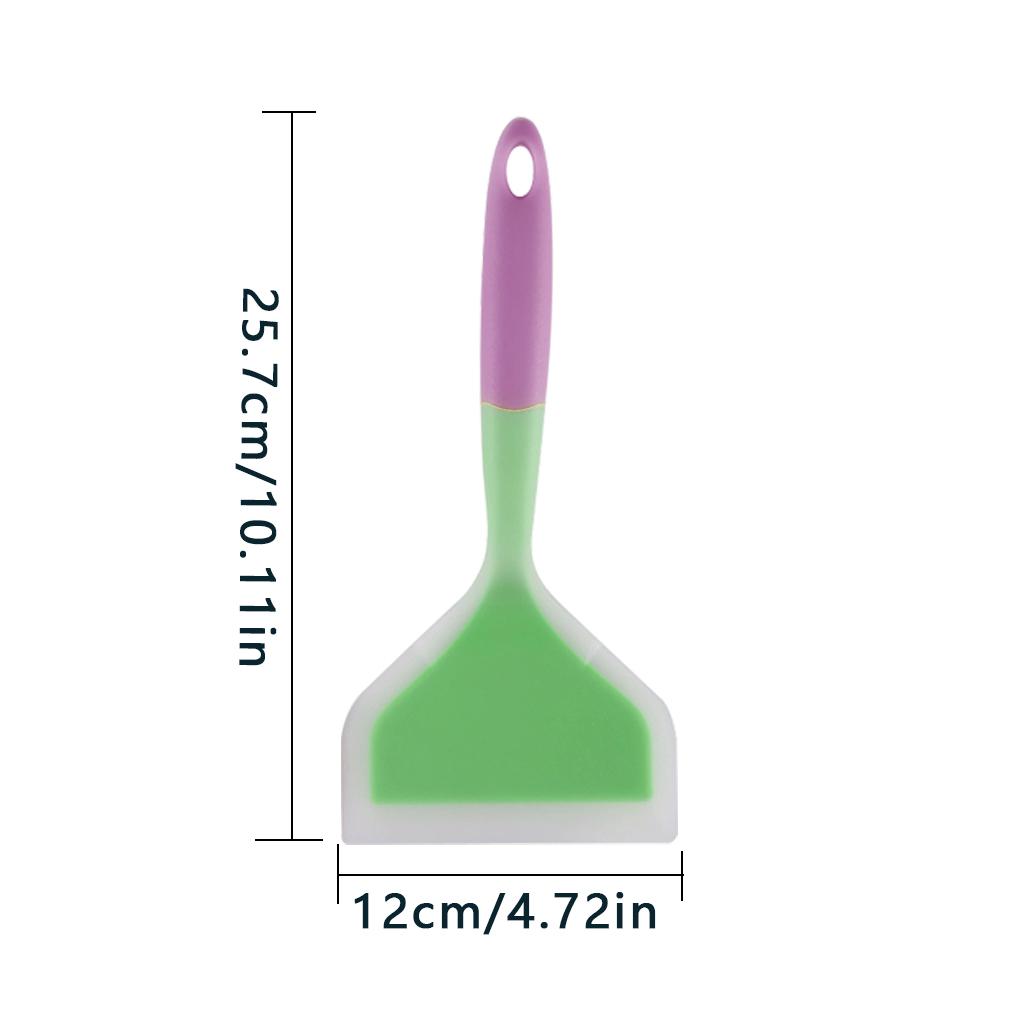 Non-stick Silicone Spatulas Beef Meat Egg Kitchen Scraper Wide Pizza Shovel