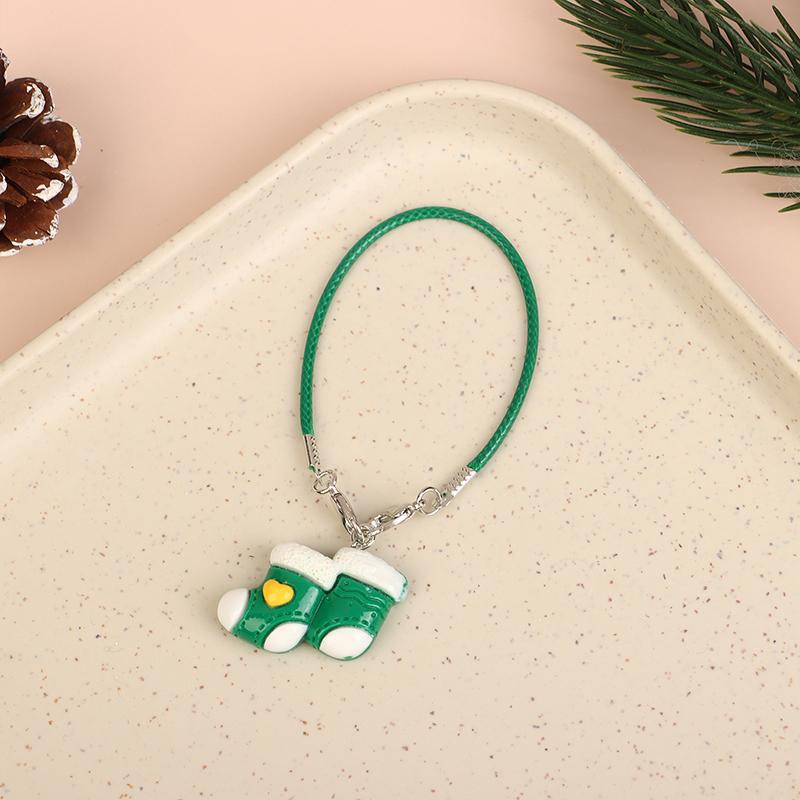 1/12 Dollhouse Mini Christmas Tree Pendant Dollhouse Xmas Scene Hanging Decoration Dolls House Accessories Pretend Play Toys