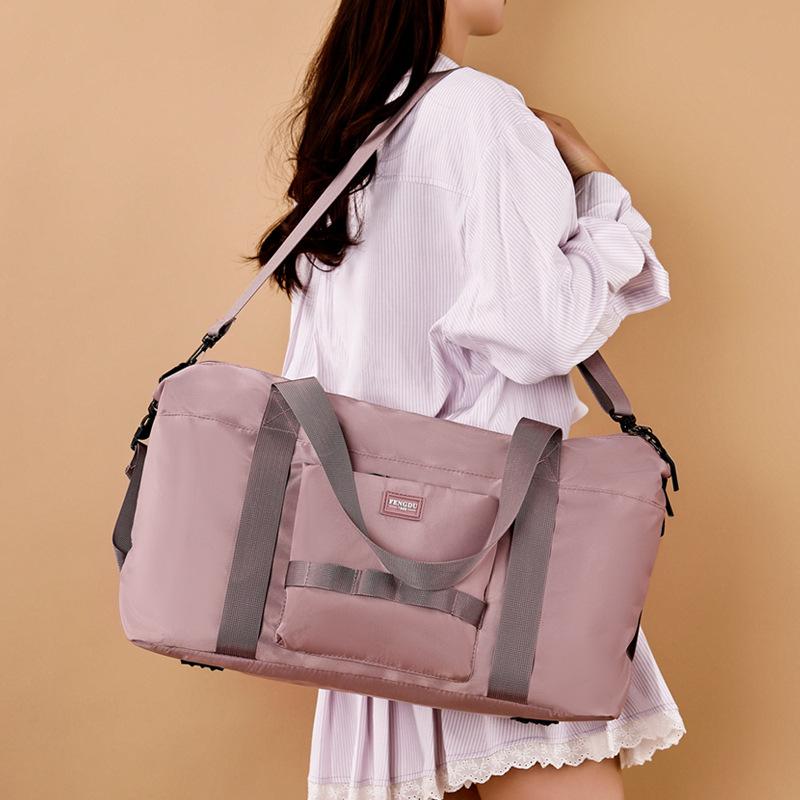 Fashionable, Simple, Lightweight, Large Capacity, Outdoor Portable Travel Bag, Dry and Wet Separation Sports Gym Bag, Business Trip Luggage Bag