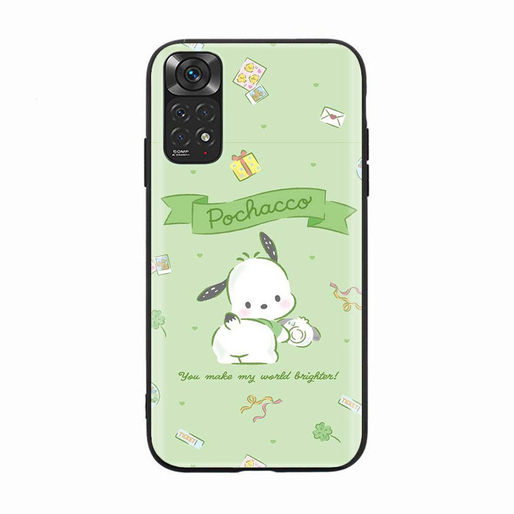

Чехол H-31 Pochacco Black Sofe для iPhone 16 15 Plus 14 13 Mini 12 11 Pro 8 6 6S SE 5 XR XS Max Realme C30 C33 C32 9I VIVO V29 V27 V23 Y36 Huawei Nova 2i ирис