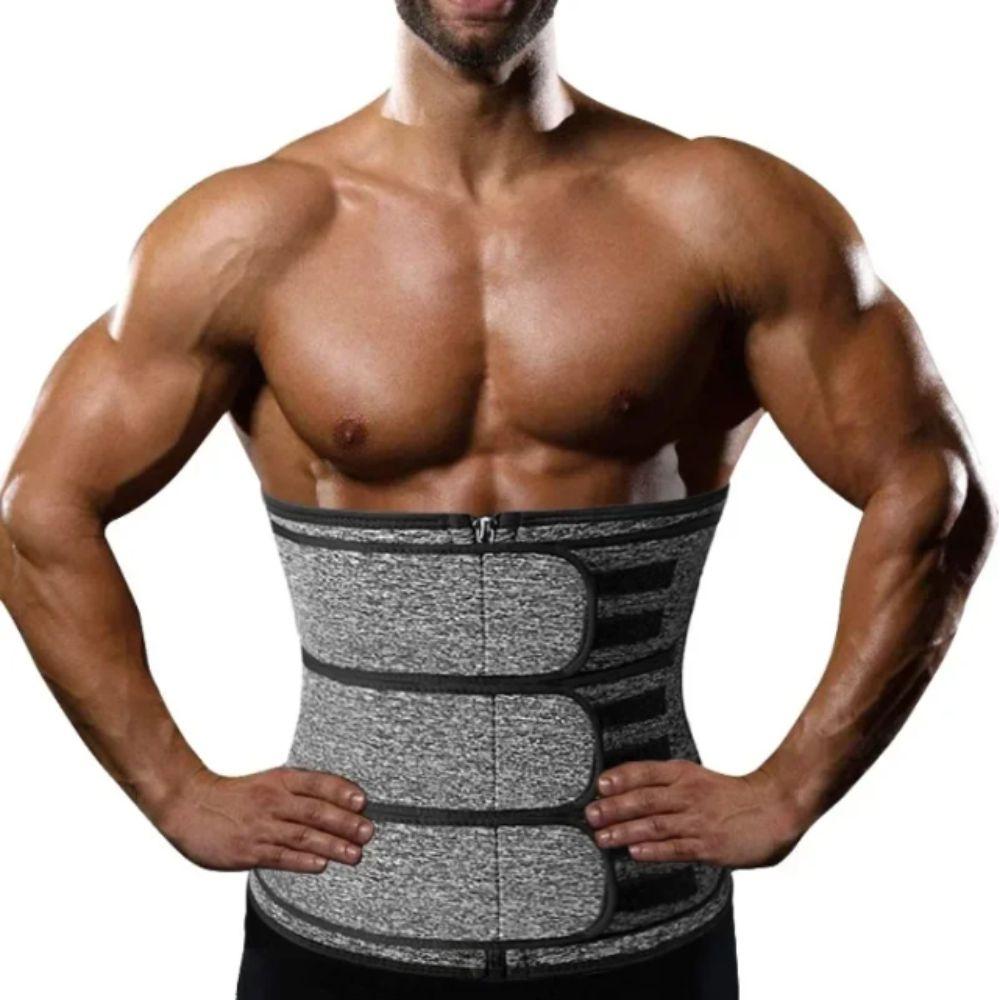 Sauna Sweat Abdominal Slimming Belt Compression Fitness Body Shaper Waist Trimmer Belly Girdle