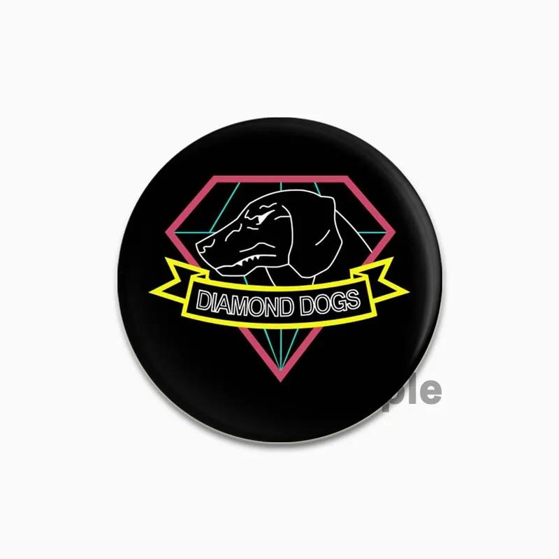 32/44/58mm Funny Cartoon Round Tinplate Pin Brooches Clothes Bag Decor Snap-in Badge Fashion Jewelry Gift