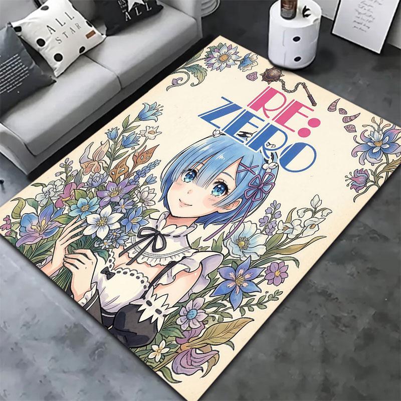Re Zero Carpet Rug For Living Room Bedroom Home Sofa Decoration Kids Play Nonslip Floor Mat