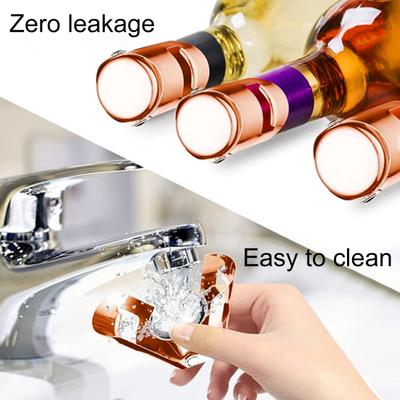 Tappo per Bottiglia di Champagne in Acciaio Inossidabile Chiusura Ermetica Design Tedesco Tappo Conserva Freschezza