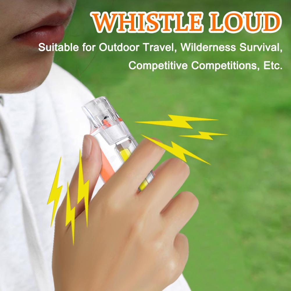 2-in-1 COB Strong Light and Whistle Light Creative Shape Multifunctional Pendant Portable Led Flashlight Handheld Lamp