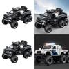 Offroad Police Car Inertia Toy For Kids With Flashing Lights And Sound Play