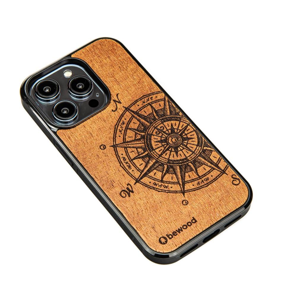 Bewood Wooden Case for iPhone 14 Pro Traveler Merbau
