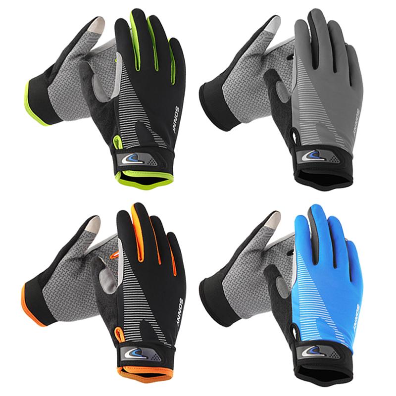 Unisex Bike Bicycle Glove Full Finger Touchscreen  Breathable Cycling Camping