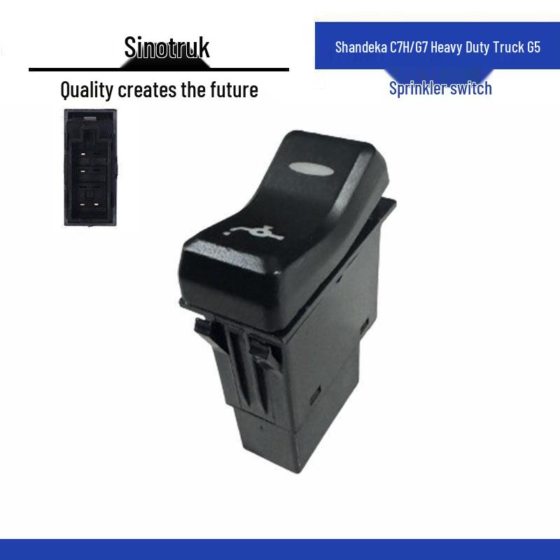 Rocker Switch for Shandeka C7H/G7 Heavy Duty Truck G5 Water Spray Modification Alarm Standard