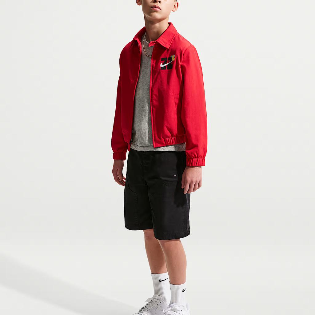Nike Jacket FW25 Repel Year Of The Horse Limited Edition New Year Water-Resistant Zipper Woven Collar Long Sleeve Kids Jackets IQ3937-657