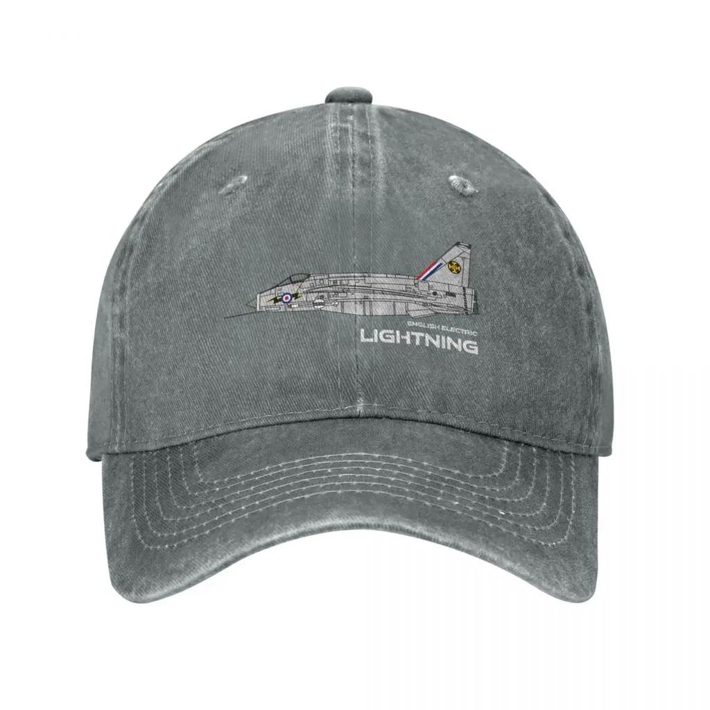 English Electric Lightning ( Staffel RAF) Baseballkappe individuelle Kappen Sonnenkappe Luxuskappen Luxushut Unisex-Kappen Damen