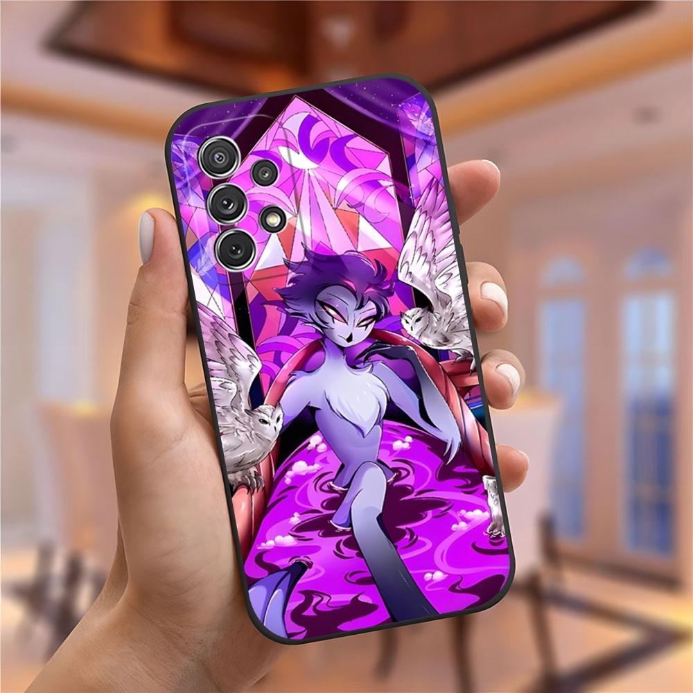Anime H-Helluva Boss Phone Case for Samsung S23 Ultra S24 S22 S20 Fe S21 Plus Galaxy A54 A34 A24 A53 M54 Note 20 Back Cover
