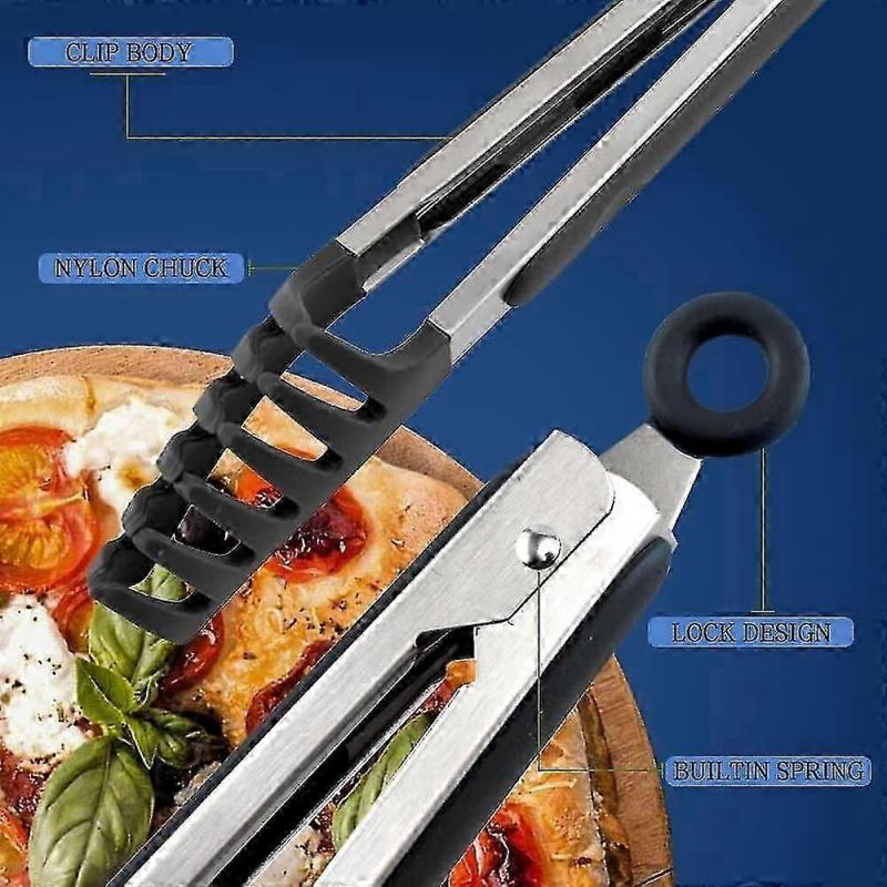 Pasta Tongs Silicone Tongs Kitchen Spaghetti Tongs For Noodles Pasta Baking