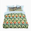 Duvet Cover Set med Keramiskt Kakelmönster - Digitaltryck, 3-delat Sängkläder