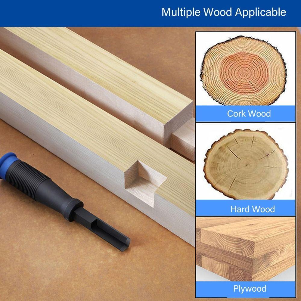 90 Degree Right Angle Slotting Cutting 8/12MM TPR Handle Engraving Tool Chrome Steel Durable Woodworking Tools Slotting