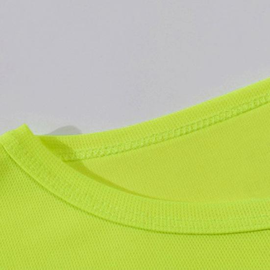 Unisexové tričko Odolné proti vyblednutí Vynikající okraje Polyester Rychleschnoucí Jednobarevný Pulovr Top pro každý den