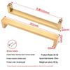 Modern Simple Stainless Steel Kitchen Cabinet & Wardrobe Handle for Doors and Drawers