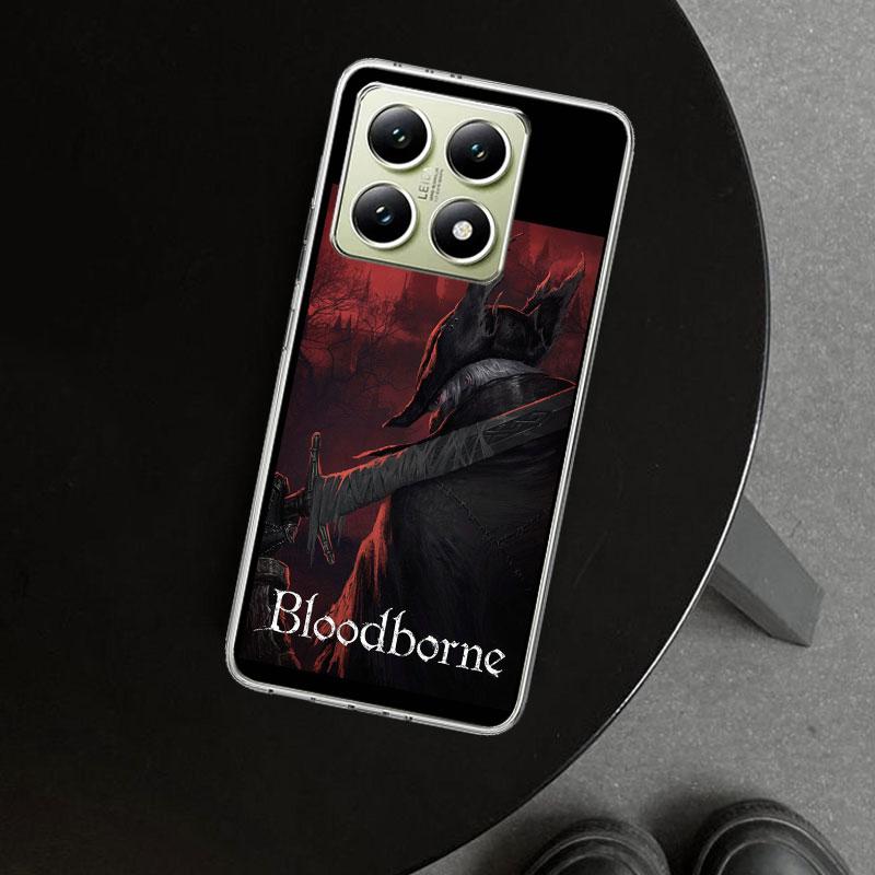 Bloodborne Game Phone Case Cover for Xiaomi Redmi Note 15 14 13 12 11 Pro Plus 14S 12S 11S 11T 11E 10S 10 Customized Fundas Redm