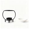 Portable Aromatherapy Candle Holder Minimalist Fragrance Burner Candle Heating Holder  Home Decor