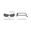 Miu Miu Logo Design Irregular Frame Sunglasses Women sunglasses Black MUA06S