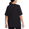 New Nike Sportswear Women's Logo Crewneck Loose Fit T-Shirt Black FD4150-010