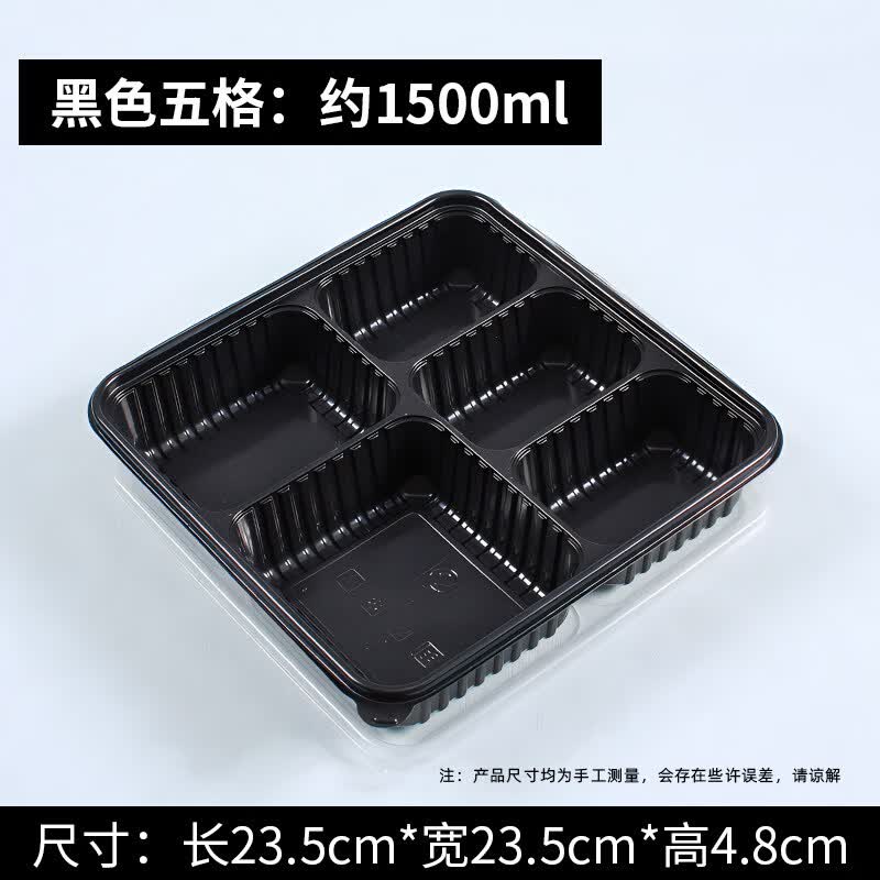 Disposable Partitioned Food Containers