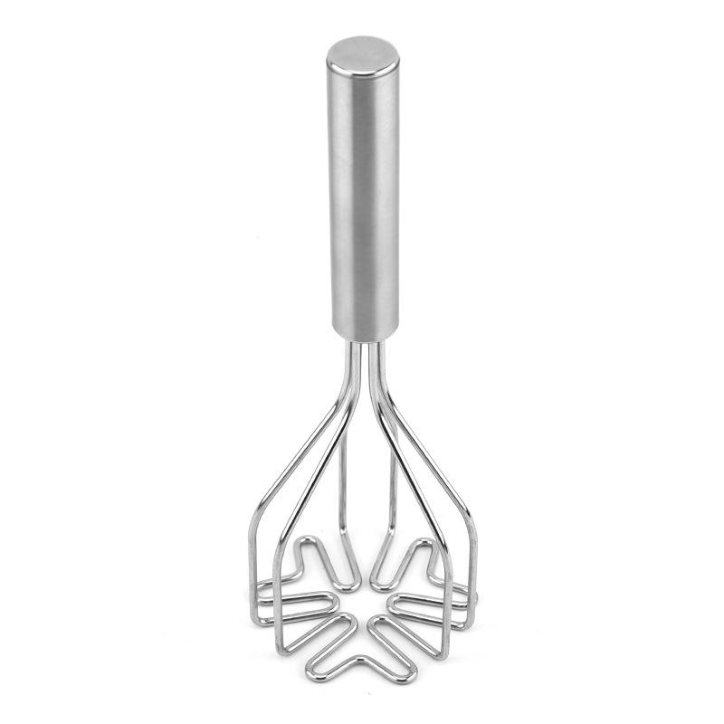Stainless Steel Multifunctional Double-Layer Potato Masher Kitchen Gadget