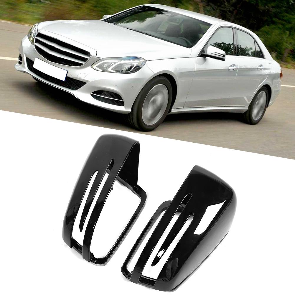 Car Side Mirror Cover Cap A2128100464 Fits for Mercedes Benz W204 C207 W212 W221