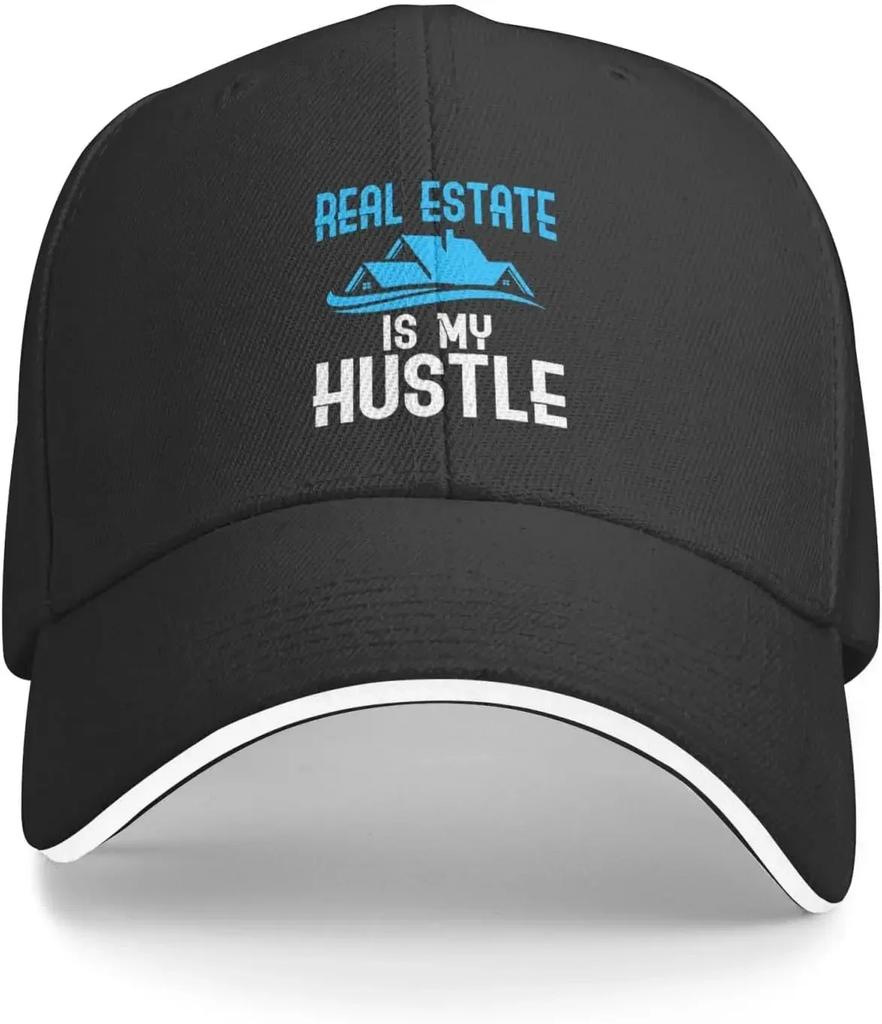 Immobilien ist mein Ding Baseballkappe für Erwachsene Unisex Verstellbare Mütze für Unisex Damen