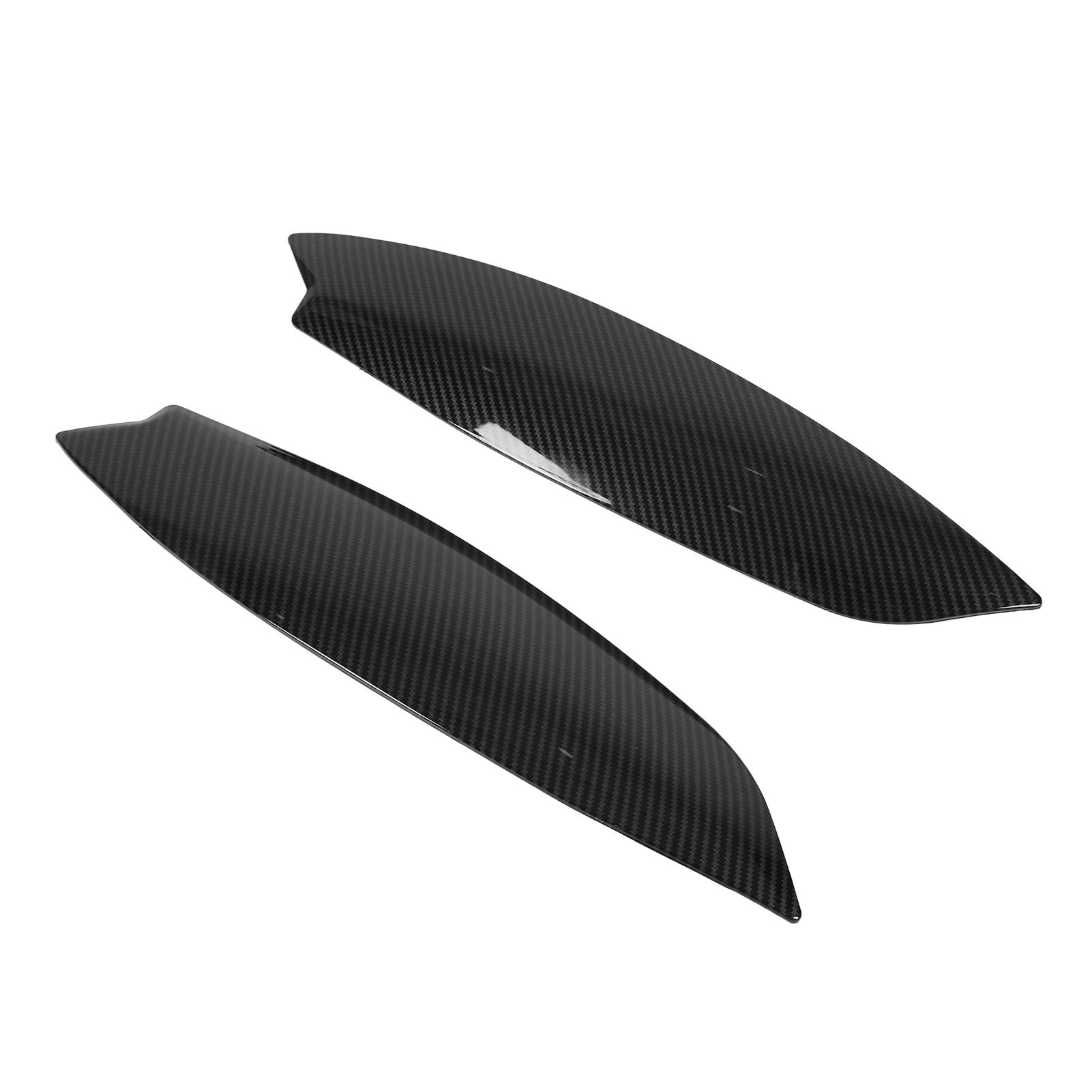 

2 шт. Накладки на фары, наклейки на фары, узор из углеродного волокна, замена для MK5 R 20032008