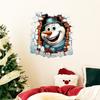 Creative Christmas Wall Breaking For Bedroom, Living Room, And Entryway Home Decoration Wall Stickers