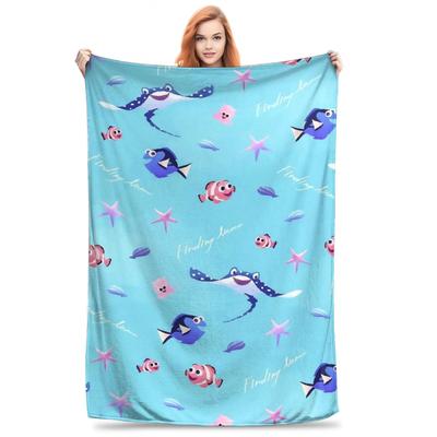Findet Nemo Decke Warm Weich Grafisch Plüsch Überwurfdecke Für Jungen Mädchen Heimdeko Flanell Bettdecke Bettbezug
