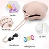 Food Grade Silicone Pacifier Storage Bag Star Shape Stroller Storage Bag  On-The-Go