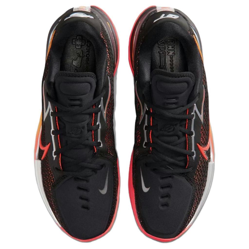 Nike Air Zoom GT Cut Basketball Shoes Unisex Black Red Asian Version CZ0176-007