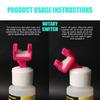 Bicycles Chain Maintenance Tool Light weight Chain Cleaning And Oiling Brush for Convenient Use and Easy Storage