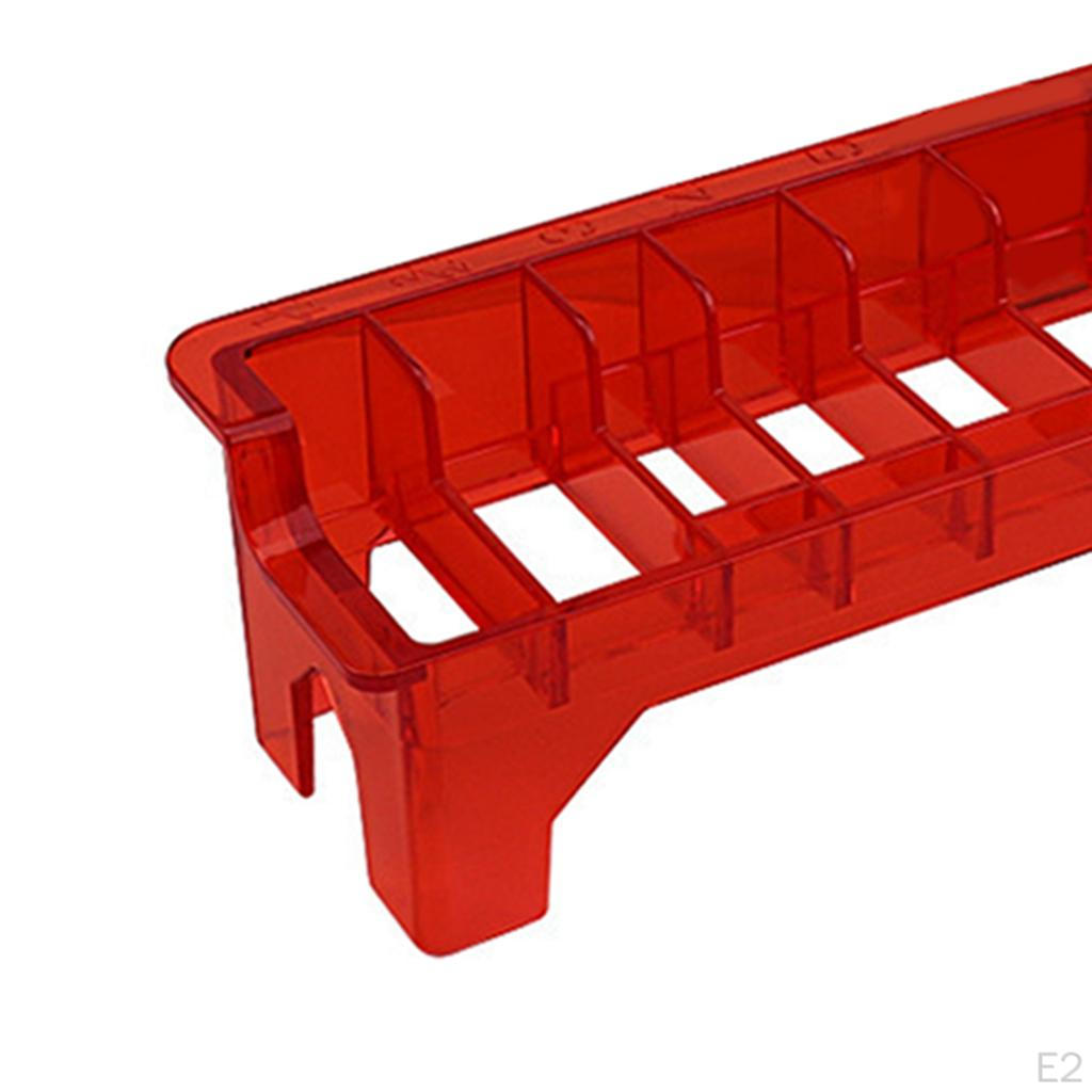 Guide Limit Comb Storage Box Hairdressing Tools Universal Plastic