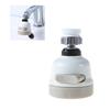 White Anti-splash Tap Water Filter Nozzle  Household Tap Water Filtration and Pressurization
