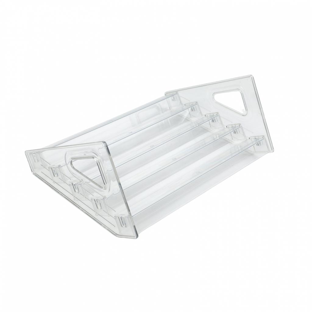 Acrylic Ladder Display Rack Transparent Multi Tier Stand for Collectible Items