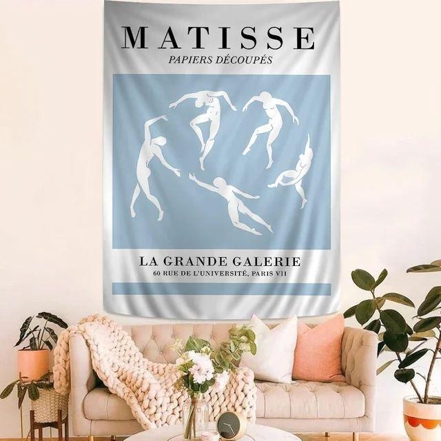 Matisse s Blue Hands tapestry 75x100