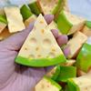 Hohle Cantaloupe Melone Stressabbau Spielzeug DIY Mehlfüllung Käse Melone Quetsch Sensorisches Spielzeug Weiche Dehnbare Angstlösende Frucht Fidget Spielzeug