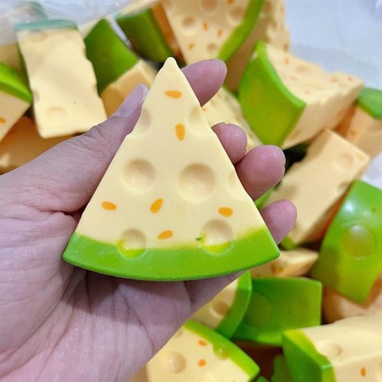 Hohle Cantaloupe Melone Stressabbau Spielzeug DIY Mehlfüllung Käse Melone Quetsch Sensorisches Spielzeug Weiche Dehnbare Angstlösende Frucht Fidget Spielzeug