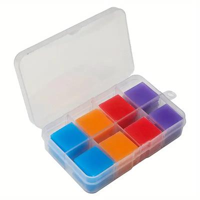 64-teiliges Set mit Diamant-Malerei-Punkten und Diamant-Schlamm in mehreren Farben, spezielles Kreuzstich-Diamantpasten-Zubehörwerkzeug für klebrigen Diamant-Schlamm-Kleber